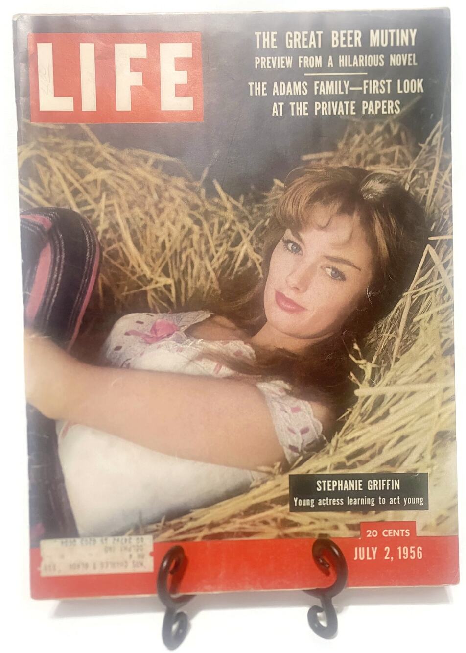 LIFE Magazine July 2 1956 Stephanie Griffin Cover Original 1950s